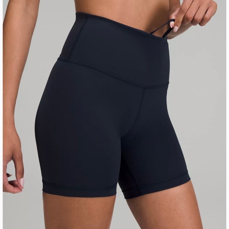 Lululemon Navy Winder Train Shorts